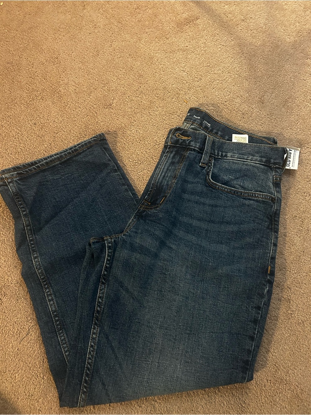 Men's loose fit denim